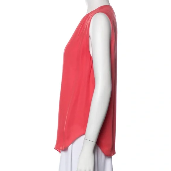 L’AGENCE Silk Blouse Size Small - Picture 3 of 6